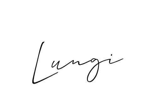 The best way (Allison_Script) to make a short signature is to pick only two or three words in your name. The name Lungi include a total of six letters. For converting this name. Lungi signature style 2 images and pictures png