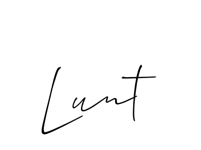 Once you've used our free online signature maker to create your best signature Allison_Script style, it's time to enjoy all of the benefits that Lunt name signing documents. Lunt signature style 2 images and pictures png