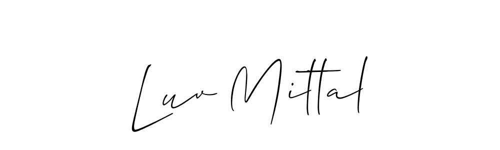 Here are the top 10 professional signature styles for the name Luv Mittal. These are the best autograph styles you can use for your name. Luv Mittal signature style 2 images and pictures png