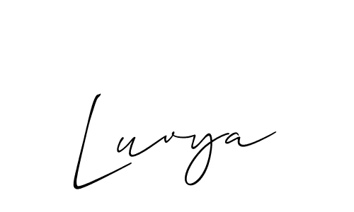 Here are the top 10 professional signature styles for the name Luvya. These are the best autograph styles you can use for your name. Luvya signature style 2 images and pictures png