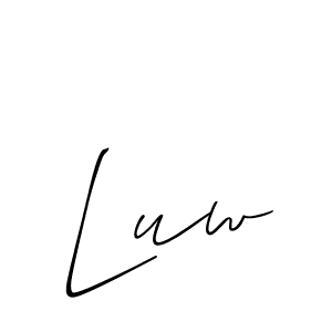 You can use this online signature creator to create a handwritten signature for the name Luw. This is the best online autograph maker. Luw signature style 2 images and pictures png