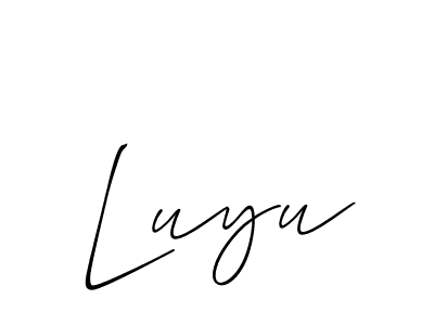 Here are the top 10 professional signature styles for the name Luyu. These are the best autograph styles you can use for your name. Luyu signature style 2 images and pictures png