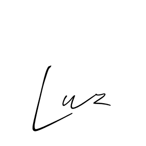 You should practise on your own different ways (Allison_Script) to write your name (Luz) in signature. don't let someone else do it for you. Luz signature style 2 images and pictures png