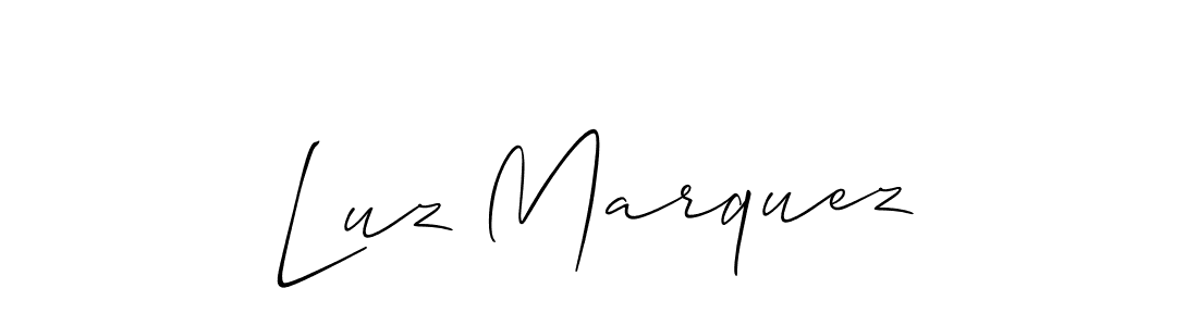 Also You can easily find your signature by using the search form. We will create Luz Marquez name handwritten signature images for you free of cost using Allison_Script sign style. Luz Marquez signature style 2 images and pictures png