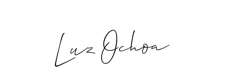Make a beautiful signature design for name Luz Ochoa. Use this online signature maker to create a handwritten signature for free. Luz Ochoa signature style 2 images and pictures png