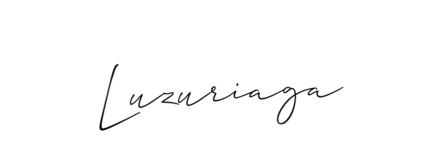 Make a short Luzuriaga signature style. Manage your documents anywhere anytime using Allison_Script. Create and add eSignatures, submit forms, share and send files easily. Luzuriaga signature style 2 images and pictures png