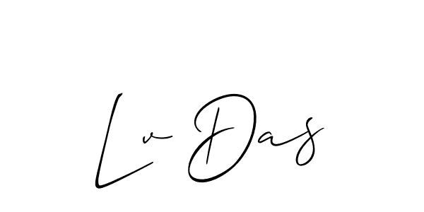 Here are the top 10 professional signature styles for the name Lv Das. These are the best autograph styles you can use for your name. Lv Das signature style 2 images and pictures png