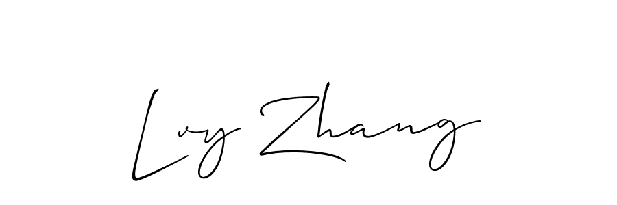 See photos of Lvy Zhang official signature by Spectra . Check more albums & portfolios. Read reviews & check more about Allison_Script font. Lvy Zhang signature style 2 images and pictures png