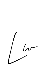 Check out images of Autograph of Lw name. Actor Lw Signature Style. Allison_Script is a professional sign style online. Lw signature style 2 images and pictures png