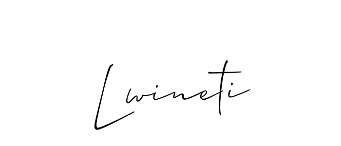 Make a beautiful signature design for name Lwineti. Use this online signature maker to create a handwritten signature for free. Lwineti signature style 2 images and pictures png