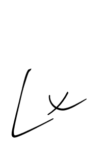 Best and Professional Signature Style for Lx. Allison_Script Best Signature Style Collection. Lx signature style 2 images and pictures png