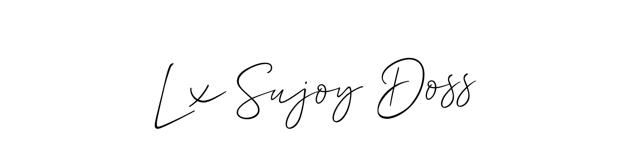 Best and Professional Signature Style for Lx Sujoy Doss. Allison_Script Best Signature Style Collection. Lx Sujoy Doss signature style 2 images and pictures png
