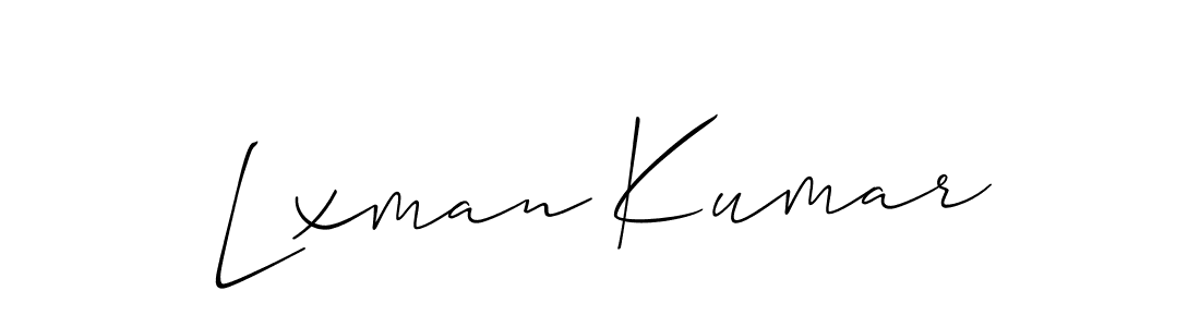 This is the best signature style for the Lxman Kumar name. Also you like these signature font (Allison_Script). Mix name signature. Lxman Kumar signature style 2 images and pictures png