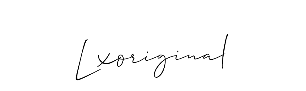 Once you've used our free online signature maker to create your best signature Allison_Script style, it's time to enjoy all of the benefits that Lxoriginal name signing documents. Lxoriginal signature style 2 images and pictures png