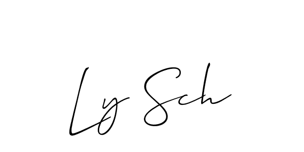 You can use this online signature creator to create a handwritten signature for the name Ly Sch. This is the best online autograph maker. Ly Sch signature style 2 images and pictures png