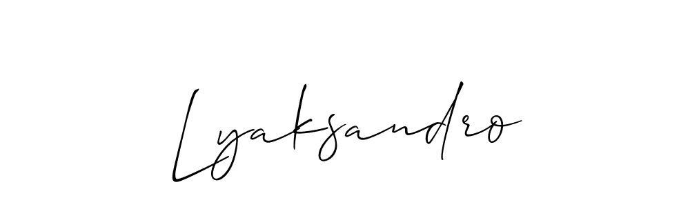 See photos of Lyaksandro official signature by Spectra . Check more albums & portfolios. Read reviews & check more about Allison_Script font. Lyaksandro signature style 2 images and pictures png