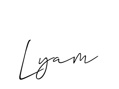 Once you've used our free online signature maker to create your best signature Allison_Script style, it's time to enjoy all of the benefits that Lyam name signing documents. Lyam signature style 2 images and pictures png