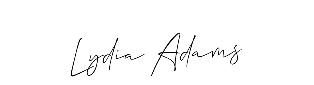 Once you've used our free online signature maker to create your best signature Allison_Script style, it's time to enjoy all of the benefits that Lydia Adams name signing documents. Lydia Adams signature style 2 images and pictures png