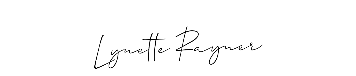 Once you've used our free online signature maker to create your best signature Allison_Script style, it's time to enjoy all of the benefits that Lynette Rayner name signing documents. Lynette Rayner signature style 2 images and pictures png