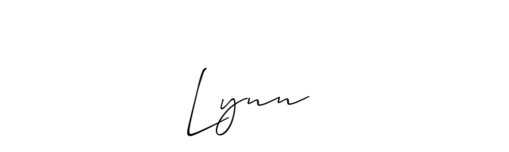 How to Draw Lynn❤️ signature style? Allison_Script is a latest design signature styles for name Lynn❤️. Lynn❤️ signature style 2 images and pictures png