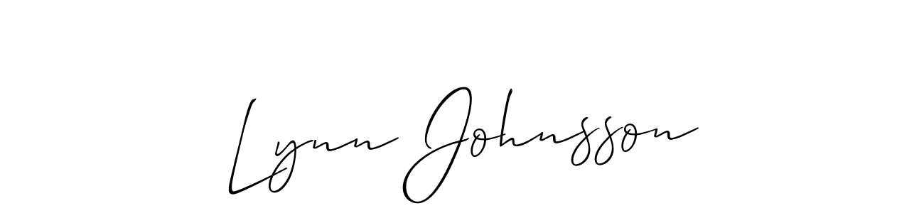 Make a beautiful signature design for name Lynn Johnsson. Use this online signature maker to create a handwritten signature for free. Lynn Johnsson signature style 2 images and pictures png