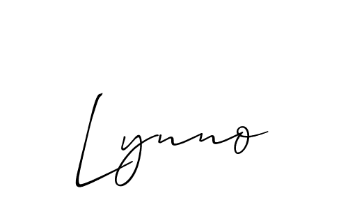 Once you've used our free online signature maker to create your best signature Allison_Script style, it's time to enjoy all of the benefits that Lynno name signing documents. Lynno signature style 2 images and pictures png