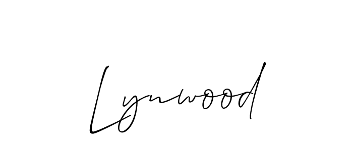 It looks lik you need a new signature style for name Lynwood. Design unique handwritten (Allison_Script) signature with our free signature maker in just a few clicks. Lynwood signature style 2 images and pictures png