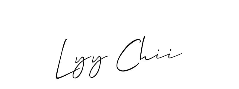 This is the best signature style for the Lyy Chii name. Also you like these signature font (Allison_Script). Mix name signature. Lyy Chii signature style 2 images and pictures png