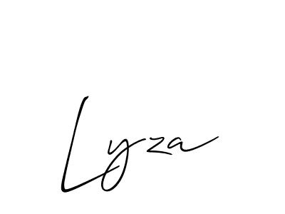 This is the best signature style for the Lyza name. Also you like these signature font (Allison_Script). Mix name signature. Lyza signature style 2 images and pictures png