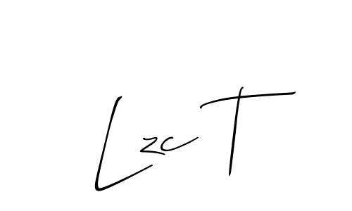Make a short Lzc T signature style. Manage your documents anywhere anytime using Allison_Script. Create and add eSignatures, submit forms, share and send files easily. Lzc T signature style 2 images and pictures png
