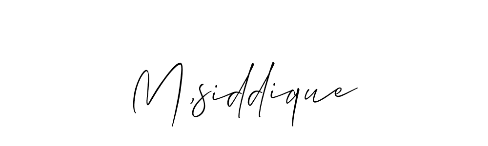 This is the best signature style for the M,siddique name. Also you like these signature font (Allison_Script). Mix name signature. M,siddique signature style 2 images and pictures png