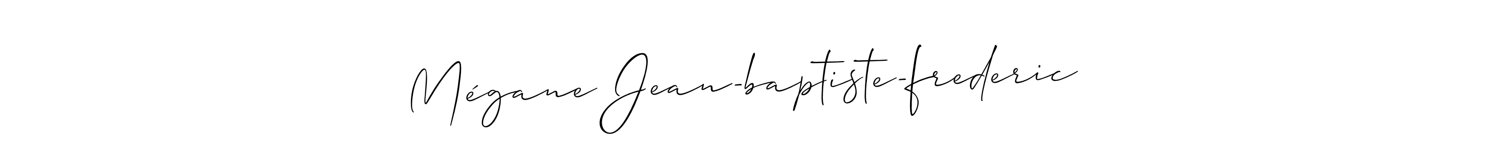 Once you've used our free online signature maker to create your best signature Allison_Script style, it's time to enjoy all of the benefits that Mégane Jean-baptiste-frederic name signing documents. Mégane Jean-baptiste-frederic signature style 2 images and pictures png