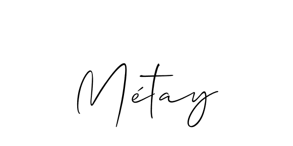 Check out images of Autograph of Métay name. Actor Métay Signature Style. Allison_Script is a professional sign style online. Métay signature style 2 images and pictures png