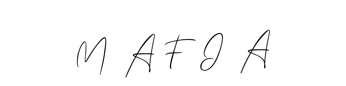 Once you've used our free online signature maker to create your best signature Allison_Script style, it's time to enjoy all of the benefits that M  A F  I  A name signing documents. M  A F  I  A signature style 2 images and pictures png