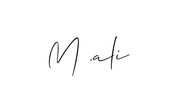 How to Draw M .ali signature style? Allison_Script is a latest design signature styles for name M .ali. M .ali signature style 2 images and pictures png