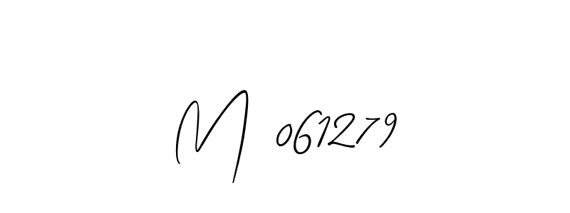 Also we have M 061279 name is the best signature style. Create professional handwritten signature collection using Allison_Script autograph style. M 061279 signature style 2 images and pictures png