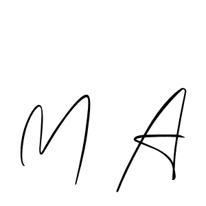 You can use this online signature creator to create a handwritten signature for the name M A. This is the best online autograph maker. M A signature style 2 images and pictures png