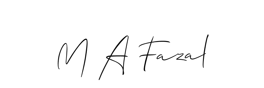 This is the best signature style for the M A Fazal name. Also you like these signature font (Allison_Script). Mix name signature. M A Fazal signature style 2 images and pictures png