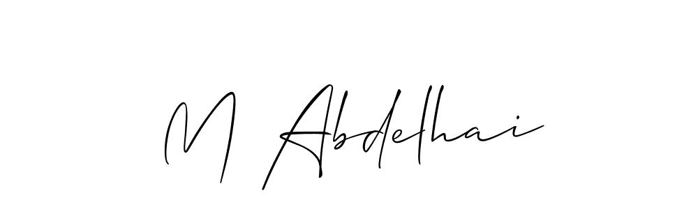 Check out images of Autograph of M Abdelhai name. Actor M Abdelhai Signature Style. Allison_Script is a professional sign style online. M Abdelhai signature style 2 images and pictures png