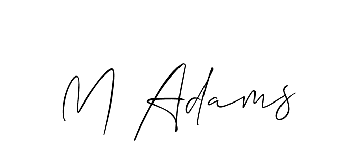 Here are the top 10 professional signature styles for the name M Adams. These are the best autograph styles you can use for your name. M Adams signature style 2 images and pictures png