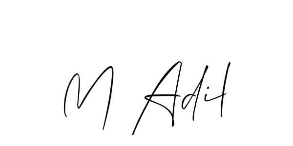Here are the top 10 professional signature styles for the name M Adil. These are the best autograph styles you can use for your name. M Adil signature style 2 images and pictures png