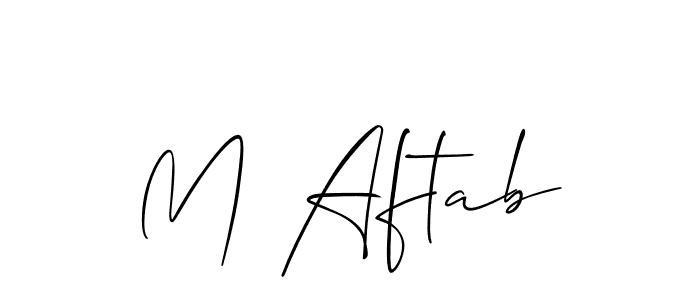 See photos of M Aftab official signature by Spectra . Check more albums & portfolios. Read reviews & check more about Allison_Script font. M Aftab signature style 2 images and pictures png