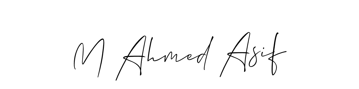 Once you've used our free online signature maker to create your best signature Allison_Script style, it's time to enjoy all of the benefits that M Ahmed Asif name signing documents. M Ahmed Asif signature style 2 images and pictures png