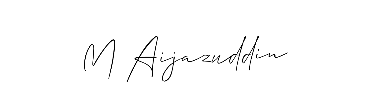 Here are the top 10 professional signature styles for the name M Aijazuddin. These are the best autograph styles you can use for your name. M Aijazuddin signature style 2 images and pictures png