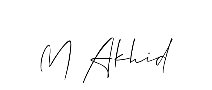 See photos of M Akhid official signature by Spectra . Check more albums & portfolios. Read reviews & check more about Allison_Script font. M Akhid signature style 2 images and pictures png