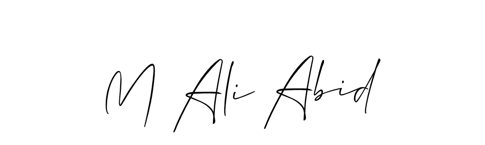 Here are the top 10 professional signature styles for the name M Ali Abid. These are the best autograph styles you can use for your name. M Ali Abid signature style 2 images and pictures png