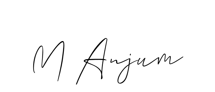 This is the best signature style for the M Anjum name. Also you like these signature font (Allison_Script). Mix name signature. M Anjum signature style 2 images and pictures png