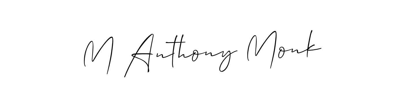 Similarly Allison_Script is the best handwritten signature design. Signature creator online .You can use it as an online autograph creator for name M Anthony Monk. M Anthony Monk signature style 2 images and pictures png