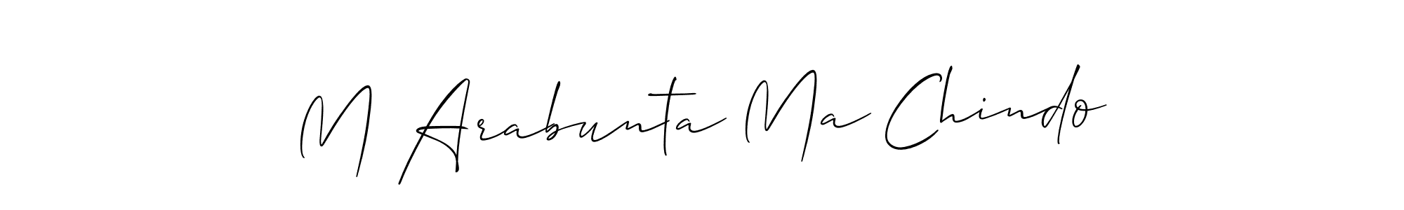 You can use this online signature creator to create a handwritten signature for the name M Arabunta Ma Chindo. This is the best online autograph maker. M Arabunta Ma Chindo signature style 2 images and pictures png