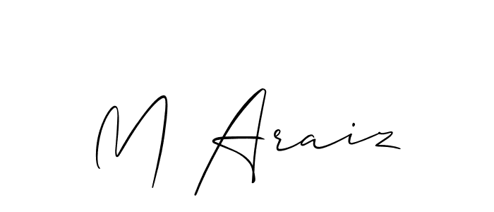 Check out images of Autograph of M Araiz name. Actor M Araiz Signature Style. Allison_Script is a professional sign style online. M Araiz signature style 2 images and pictures png